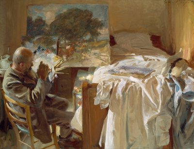 Ein Künstler in seinem Studio von John Singer Sargent